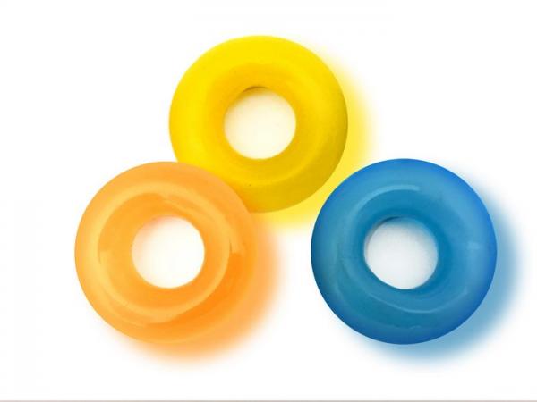 Rascal Toys The D-Ring Glow X3 3 Piece Donut Kit - Men's Toys - www.Coyha.com