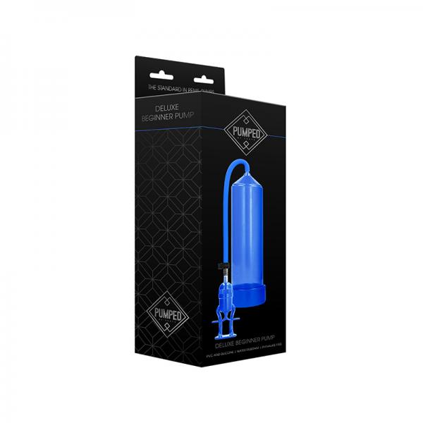 Pumped Deluxe Beginner Pump - Blue - Men's Toys - www.Coyha.com