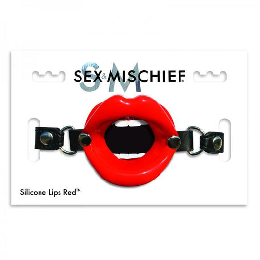 S&m Silicone Lips- Red - Bondage - www.Coyha.com