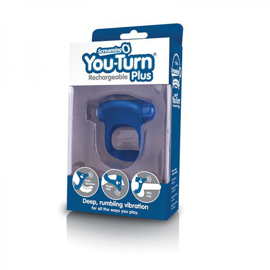 Screaming O Charged You Turn Plus - Blueberry - Men's Toys - www.Coyha.com