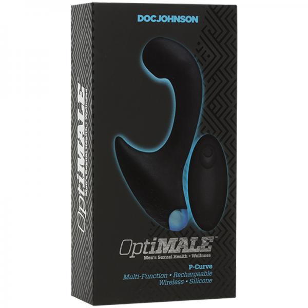 Optimale Vibrating P-massager With Wireless Remote Black - Anal Toys - www.Coyha.com