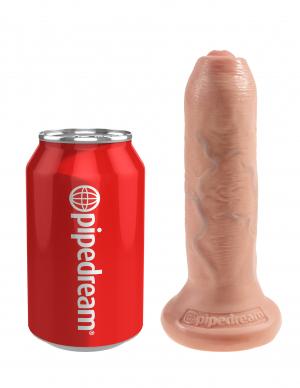 King Cock 6 inches Uncut Dildo Beige - Dildos - www.Coyha.com