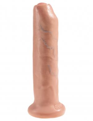 King Cock 7 inches Uncut Dildo Beige - Dildos - www.Coyha.com