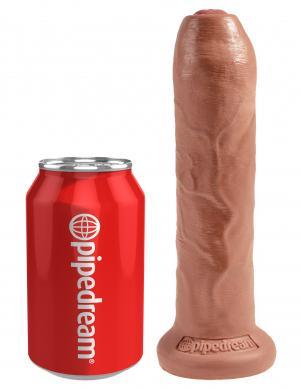 King Cock 7 inches Uncut Dildo Tan - Dildos - www.Coyha.com