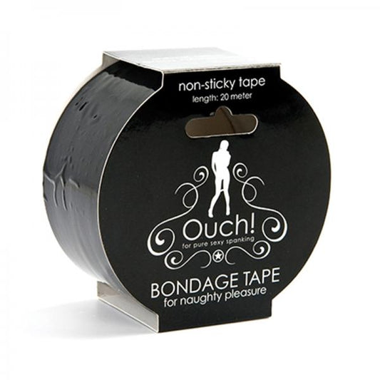 Ouch! Bondage Tape - Black - Bondage - www.Coyha.com