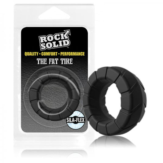 Rock Solid Silaflex Fat Tire Black - Men's Toys - www.Coyha.com