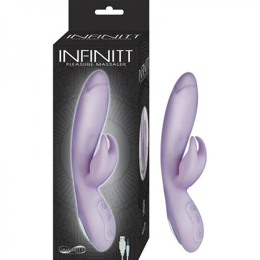 Infinitt Pleasure Massager Dual Motor 10 Function Waterproof Lavender - Vibrators - www.Coyha.com