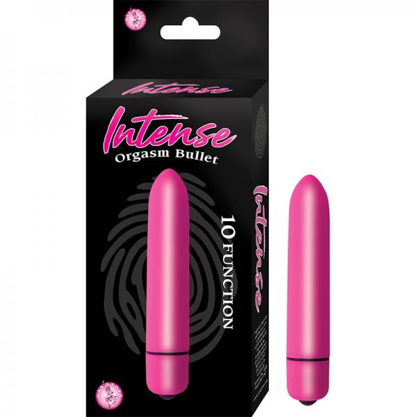 Intense Orgasm Bullet 10 Function Waterproof Pink - Vibrators - www.Coyha.com