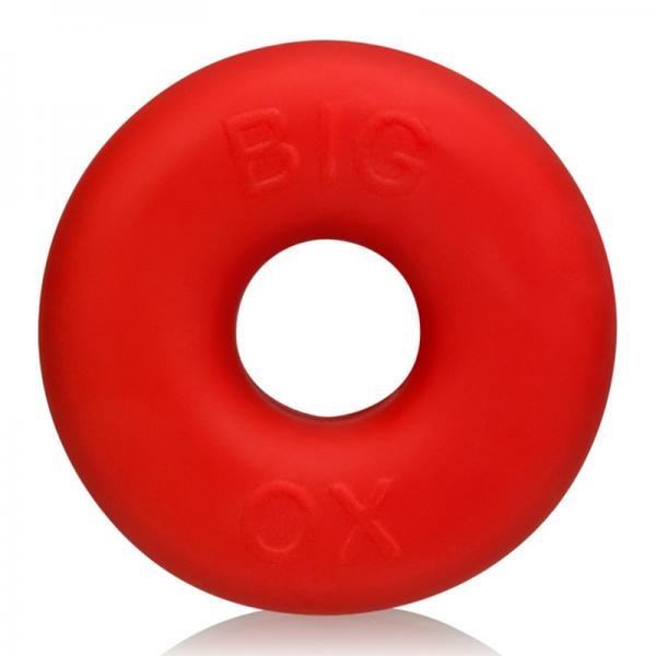 Oxballs Big Ox Cockring Red Ice - Men's Toys - www.Coyha.com