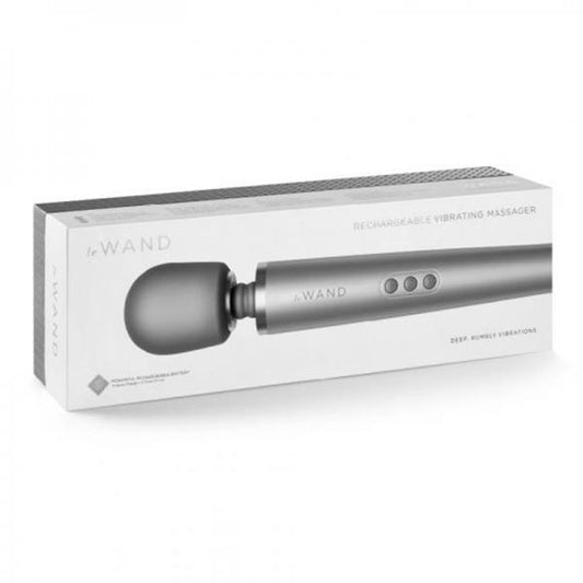 Le Wand Grey Rechargeable Massager - Vibrators - www.Coyha.com