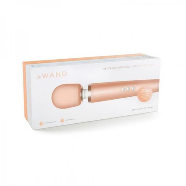 Le Wand Petite Rose Gold Rechargeable Massager - Vibrators - www.Coyha.com