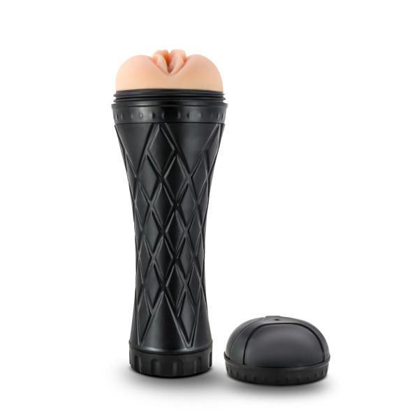 M For Men The Torch Pussy Beige Stroker - Men's Toys - www.Coyha.com