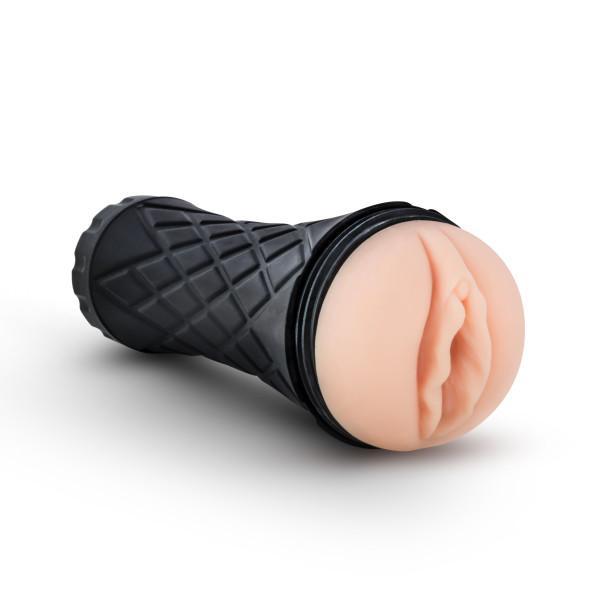 M For Men The Torch Pussy Beige Stroker - Men's Toys - www.Coyha.com