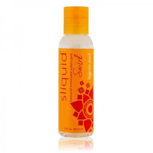 Sliquid Swirl Tangerine Peach 2.0oz - Lubes & Lotions - www.Coyha.com