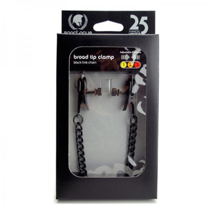 Spartacus Classic Adjustable Nipple Clamp (black) - Bondage - www.Coyha.com