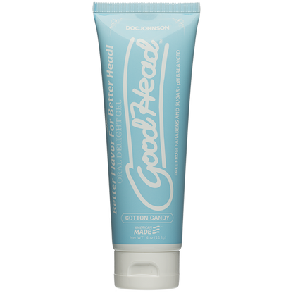 Goodhead Oral Delight Gel Cotton Candy Tube 4 fluid ounces - Lubes & Lotions - www.Coyha.com