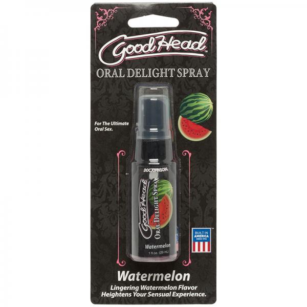 Goodhead Oral Delight Spray Watermelon 1oz - Lubes & Lotions - www.Coyha.com