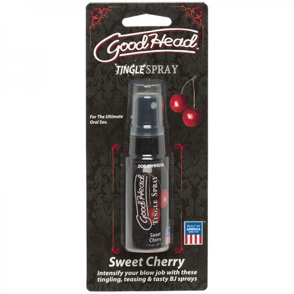 Goodhead Tingle Spray 1 Fl. Oz Sweet Cherry - Lubes & Lotions - www.Coyha.com