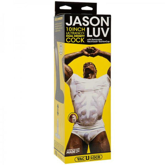 Jason Luv 10 inches Ultraskyn Cock Brown Dildo - Dildos - www.Coyha.com