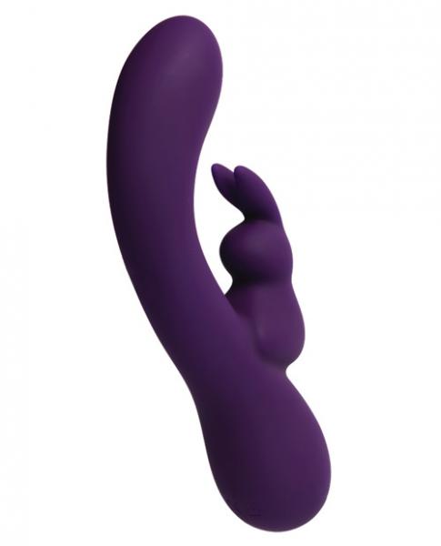 Kinky Bunny Rechargeable Rabbit Vibrator Deep Purple - Vibrators - www.Coyha.com