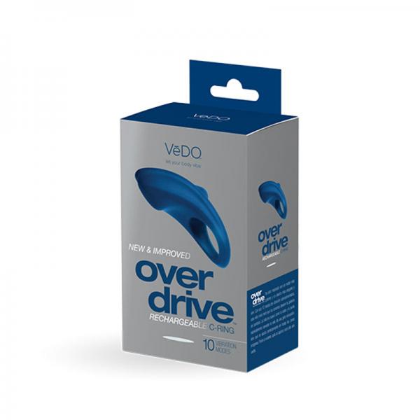 Vedo Overdrive+ Rechargeable Vibrating Ring - Midnight Madness - Men's Toys - www.Coyha.com