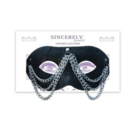 Sincerely, Ss Chained Lace Mask - Sexy Wear - www.Coyha.com