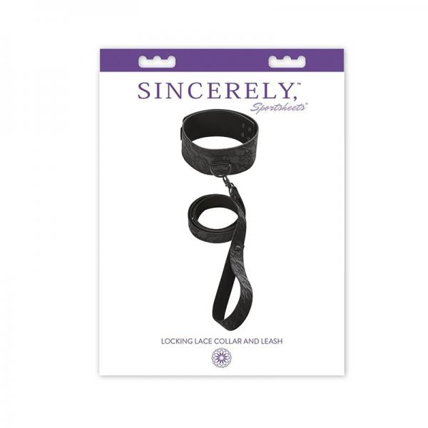 Sincerely, Ss Locking Lace Collar & Leash - Bondage - www.Coyha.com