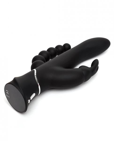 Happy Rabbit Triple Curve Black Vibrator - Vibrators - www.Coyha.com