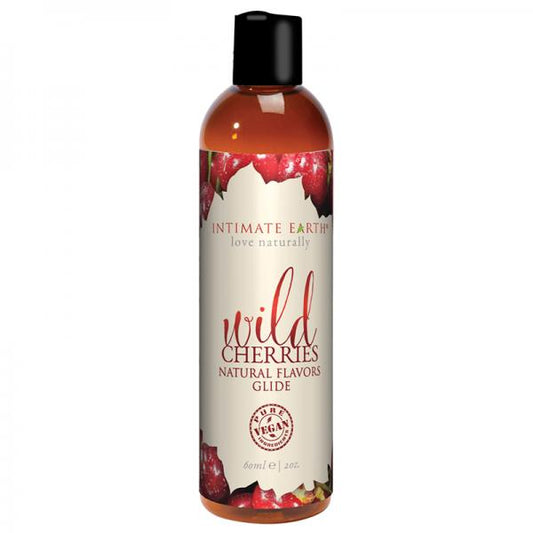 Intimate Earth Wild Cherries Pleasure Glide 60ml - Lubes & Lotions - www.Coyha.com