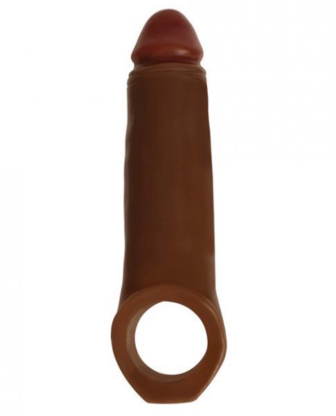 Jock Enhancer 2 inches Penis Extender With Ball Strap Brown - Men's Toys - www.Coyha.com