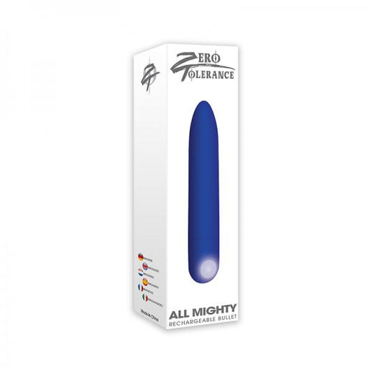 The All Mighty Bullet Vibrator Blue - Vibrators - www.Coyha.com