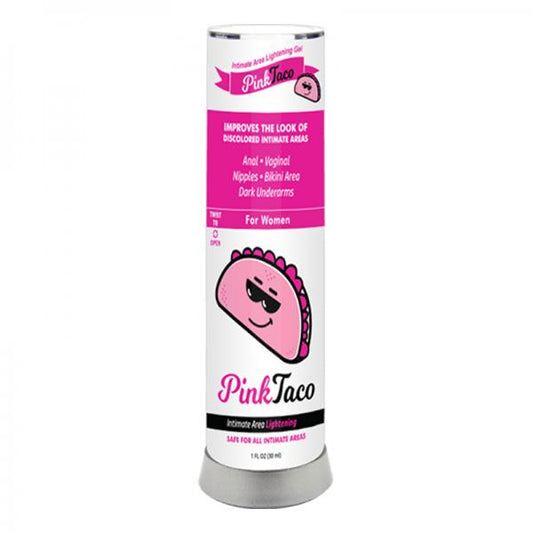 Pink Taco Intimate Area Lightening Gel 1oz Bottle - Lubes & Lotions - www.Coyha.com