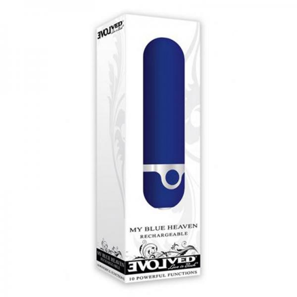 My Blue Heaven Rechargeable Bullet Vibrator - Vibrators - www.Coyha.com