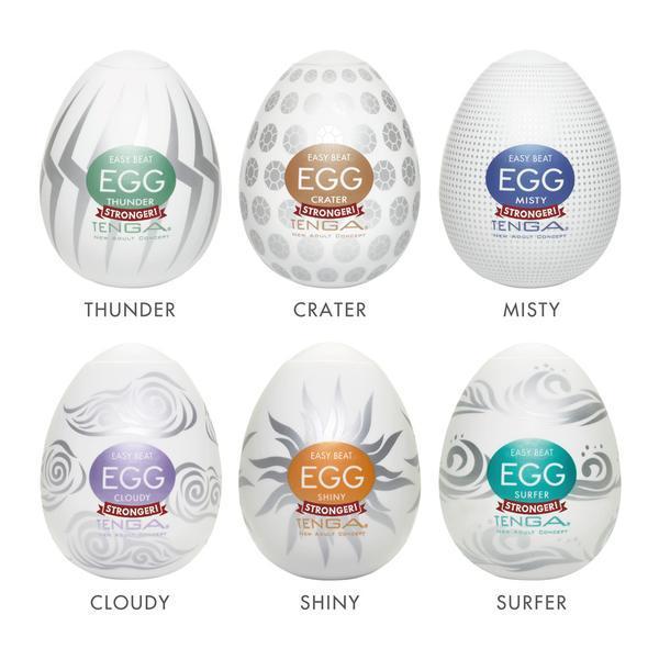 Tenga Egg Variety Pack Hard Boiled Strokers 6 Pack - Men's Toys - www.Coyha.com