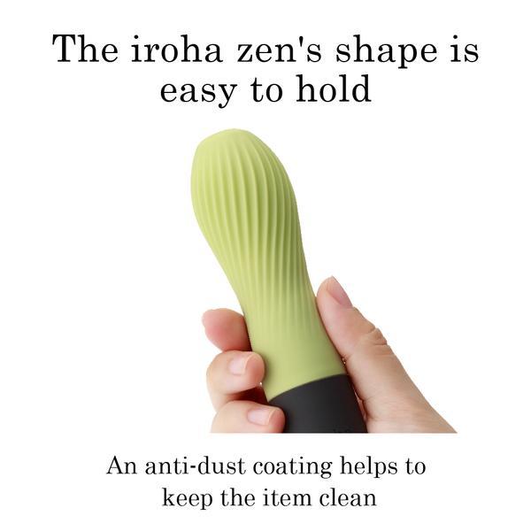 Iroha Zen By Tenga Matcha Green Bullet Vibrator - Vibrators - www.Coyha.com