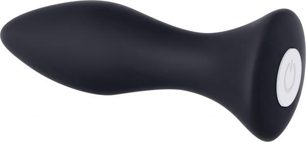 Mighty Mini Butt Plug Rechargeable Black Vibrator - Anal Toys - www.Coyha.com