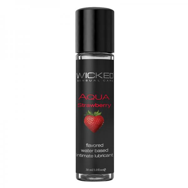 Wicked Aqua Strawberry 1oz. - Lubes & Lotions - www.Coyha.com