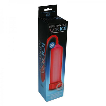 Performance VX101 Male Enhancement Pump Red - Men's Toys - www.Coyha.com