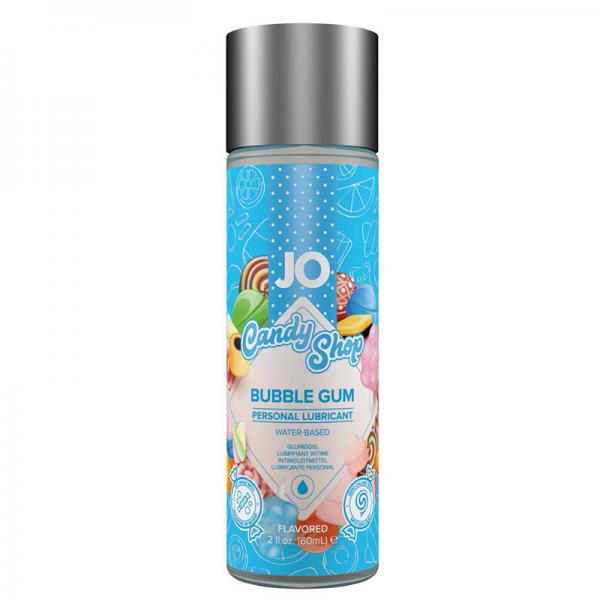 JO H20 Flavored Candy Shop Lubricant Bubble Gum 2oz - Lubes & Lotions - www.Coyha.com