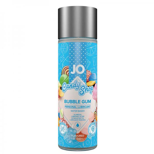 JO H20 Flavored Candy Shop Lubricant Bubble Gum 2oz - Lubes & Lotions - www.Coyha.com