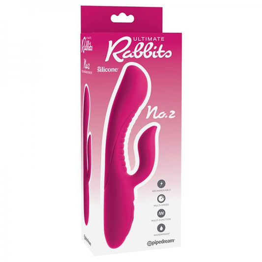 Ultimate Rabbits No.2 Fuschia - Vibrators - www.Coyha.com