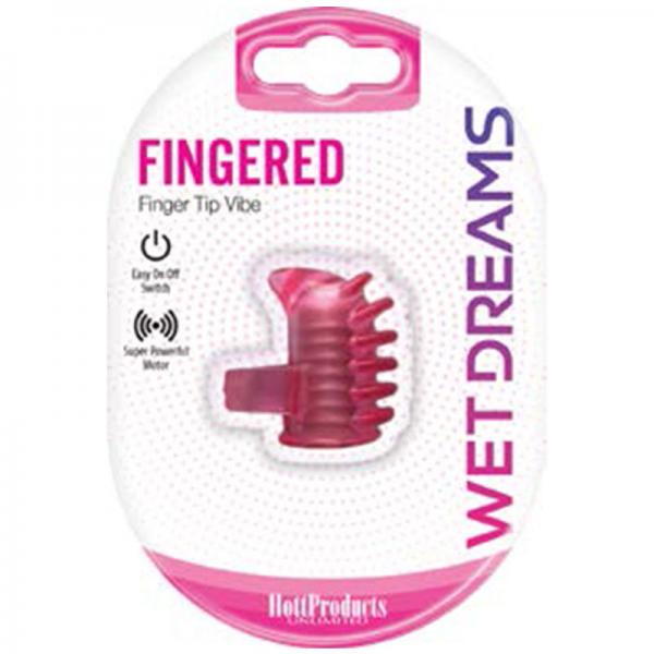 Wet Dreams Fingered Finger Tip Vibe Pink - Vibrators - www.Coyha.com