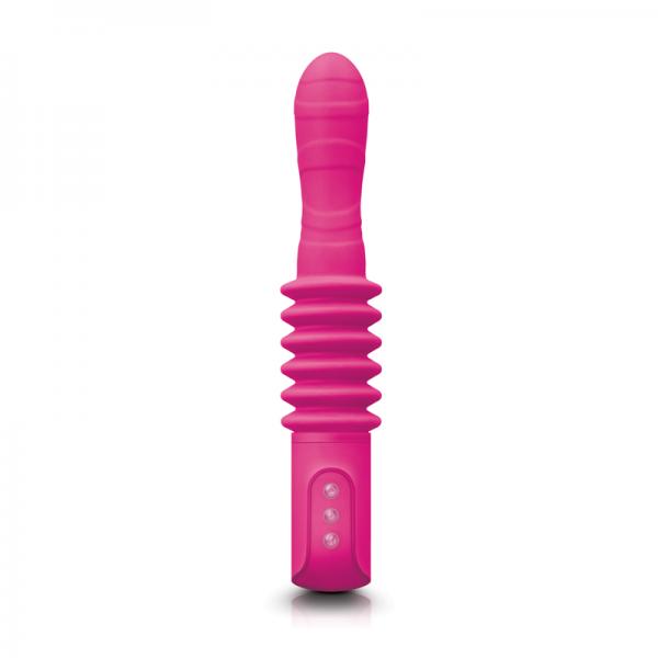 Inya Deep Stroker Pink Thrusting Vibrator - Vibrators - www.Coyha.com