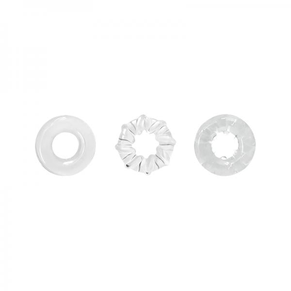 Renegade Dyno Rings Clear 3 Pack - Men's Toys - www.Coyha.com