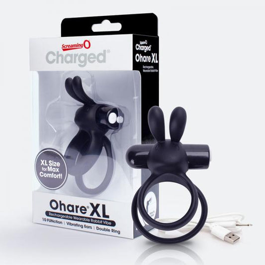 Screaming O Charged Ohare Xl Mini Vibe - Black - Men's Toys - www.Coyha.com