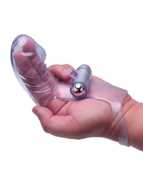 Vibrofinger Phallic Finger Massager Purple - Vibrators - www.Coyha.com