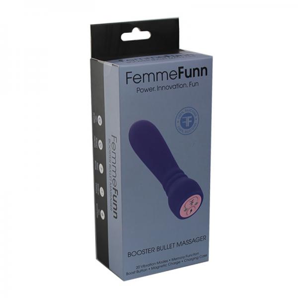 Femmefunn Booster Bullet Vibrator Purple - Vibrators - www.Coyha.com