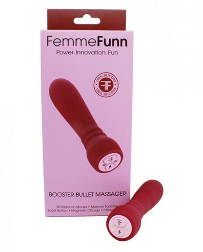 Femmefunn Booster Bullet Vibrator Maroon Brownish Red - Vibrators - www.Coyha.com