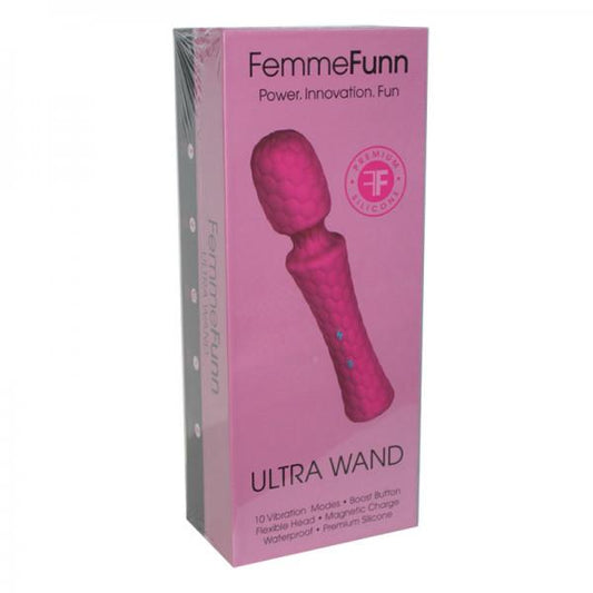 Femmefunn Ultra Wand Body Massager Pink - Vibrators - www.Coyha.com