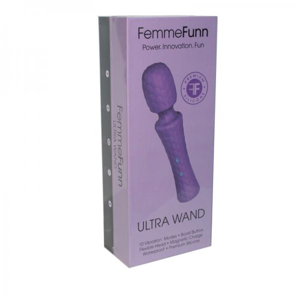 Femmefunn Ultra Wand Body Massager Purple - Vibrators - www.Coyha.com